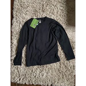 REI kids black base layer
